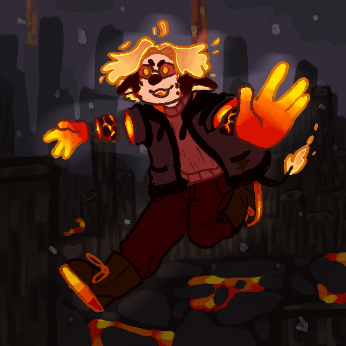 ArtFight Attack: RacoonLord